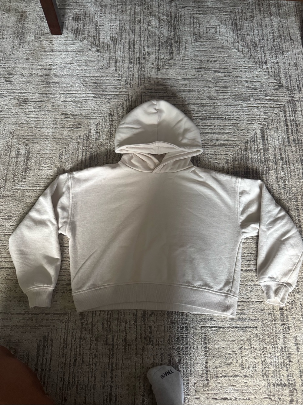 Cream Hoodie